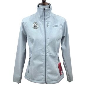 NWT The North Face Apex Barrier Soft Shell Rain Jacket Windproof Waterproof Grey